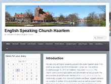 Tablet Screenshot of anglican-church-haarlem.nl